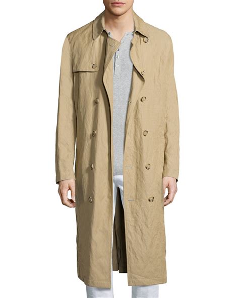 michael kors trenchcoat sand|michael kors trench coat men.